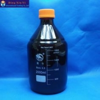 بطری در پیچ دار 2000 سی سی پیرکس تیره